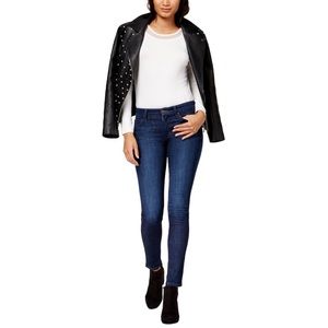 Joe’s Amalie Mid Rise Petite Skinny Fit Indigo Medium Wash Jeans Size 28